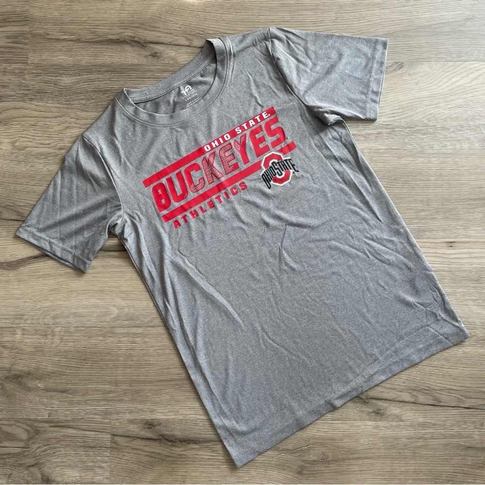 NEW | 🅾️ 🏈 Ohio State Buckeyes T-Shirt for Boys | L (12-14) | Activewear - Picture 3 of 6